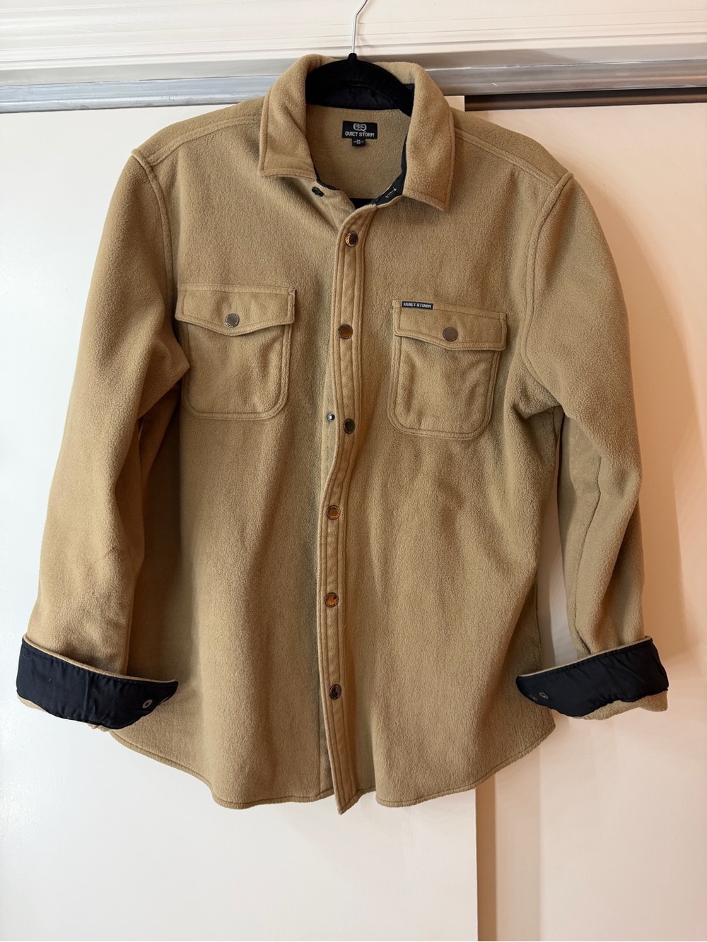 Quiet Storm Botton Fleece Shacket